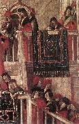 CARPACCIO, Vittore, Meeting of the Betrothed Couple (detail) dfg